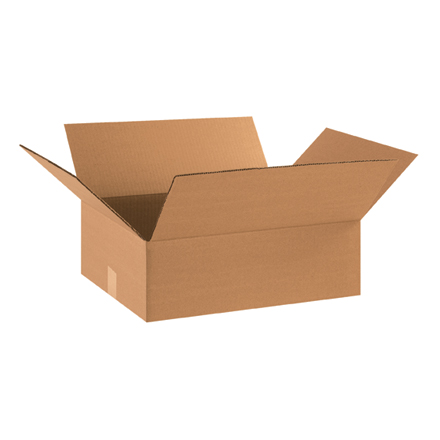 18 x 14 x 6" Flat Corrugated Boxes