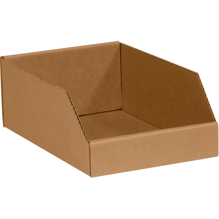 8 x 12 x 4 <span class='fraction'>1/2</span>" Kraft Bin Boxes