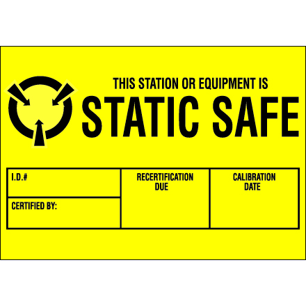 1 <span class='fraction'>3/4</span> x 2 <span class='fraction'>1/2</span>" - "Static Safe" Labels