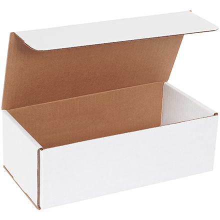 12 x 6 x 4" White Corrugated Mailers