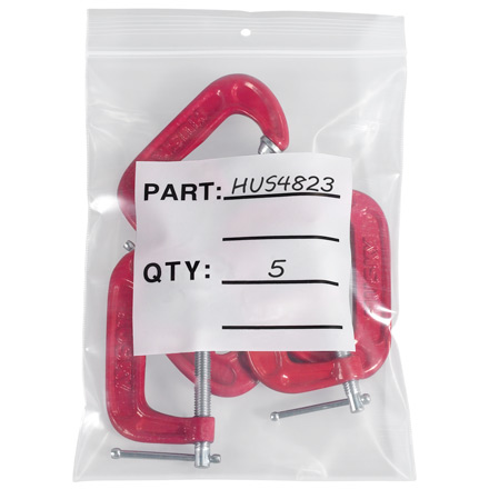 Reclosable Parts Bags w/Hang Holes