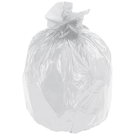 Second Chance Trash Liners - Clear, 40 - 45 Gallon, 1.5 Mil., Coreless