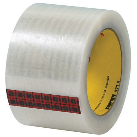 3" x 110 yds. Clear Scotch<span class='rtm'>®</span> Box Sealing Tape 371