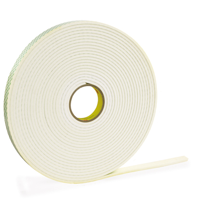 1/2" x 36 yds. 3M<span class='tm'>™</span> 4466 Double Sided Foam Tape